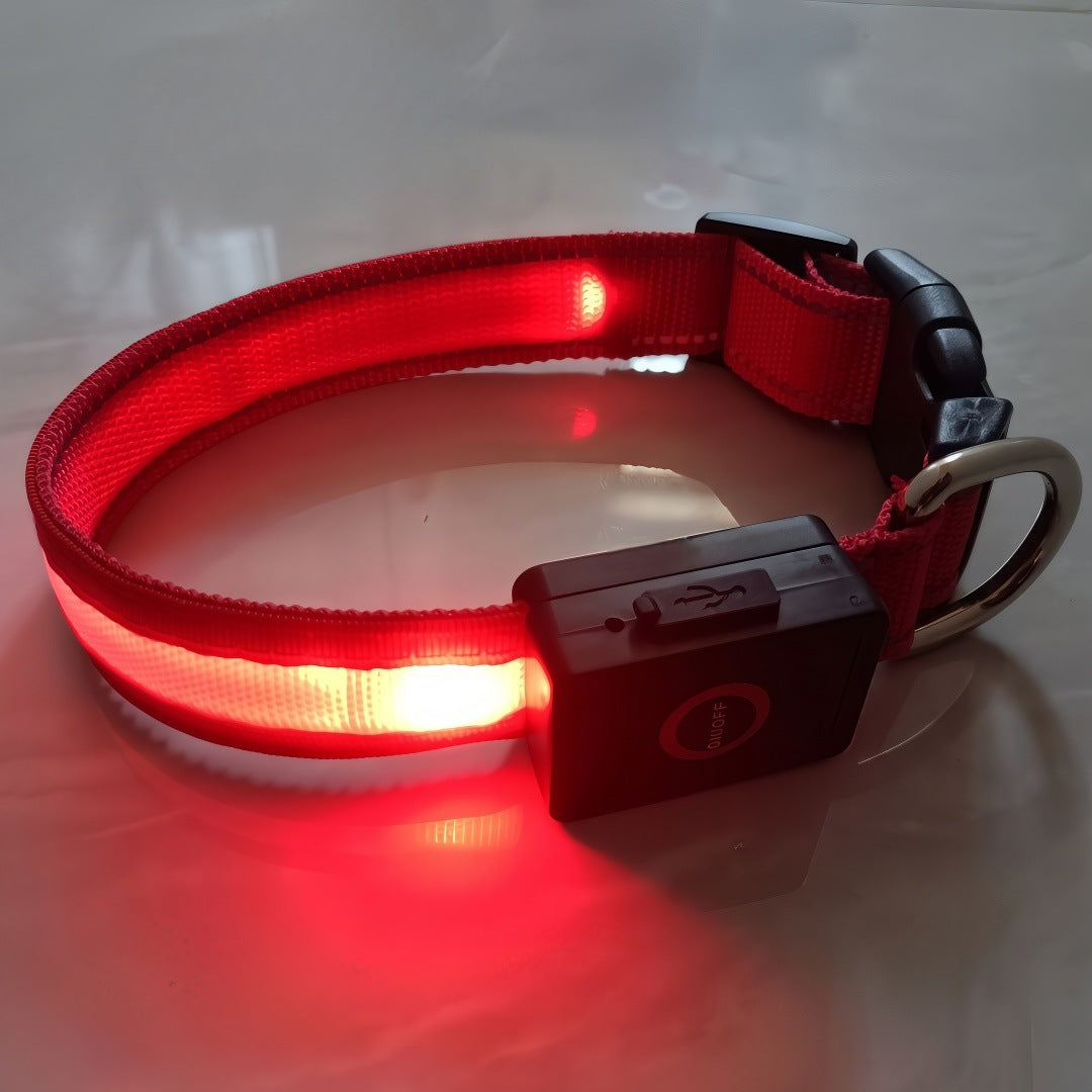 LED Illuminated Pet Safety Collar